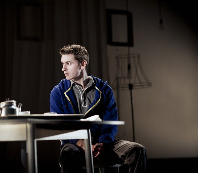 Chris Newman in 'Ribbons' by Elaine Murphy at the Peacock Theatre.Photo: Monika Chmielarz