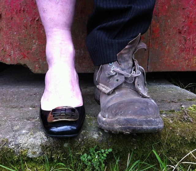 Mikel Murfi writes and performs 'The Man in the Woman's Shoes'. Photo: Eithne Hand