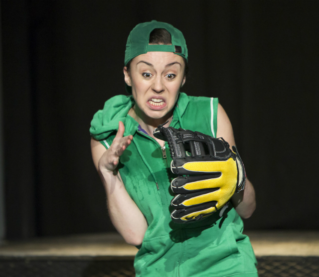 Kate Stanley Brennan in Fishamble's 'Tiny Plays for Ireland'. Photo: Pat Redmond