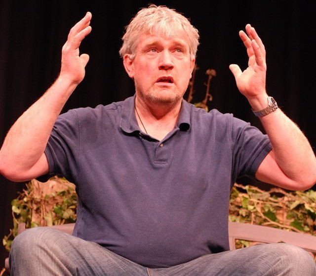 'The Sand Park' written and performed by Seamus O'Rourke. Photo: Julie Smith