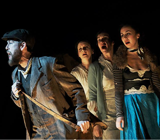 James Plunkett's The Risen People at The Abbey Theatre. Adaptation by Jimmy Fay. Photo by Ros Kavanagh 