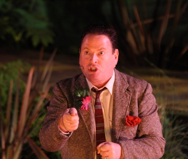 Seamus Power as Nick Bottom in Red Kettle's 'A Midsummer Night's Dream'. Photo: Joan Dalton
