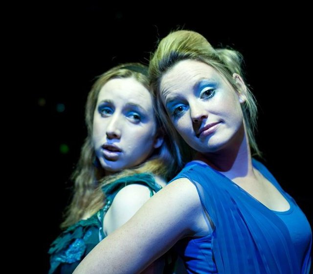 Kate Murray and Teresa Brennan in Fregoli Theatre Company's production of 'Breathing Water' by Raymond Scannell.