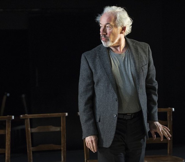 Simon Callow in 'The Man Jesus' at the Lyic Theatre, Belfast. Photo: Steffan Hill