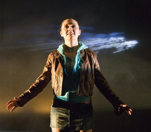 Mary Murray in Deirdre Kinahan's 'Bogboy', presented at Project Arts Centre. Photo: Pat Redmond