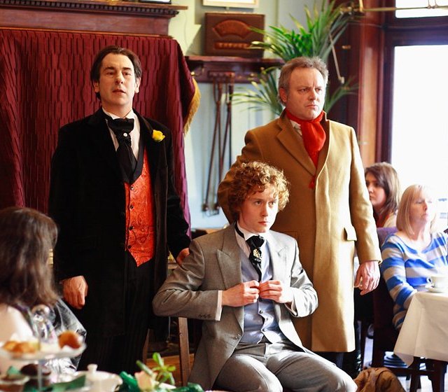 Wonderland Productions present 'The Picture of Dorian Gray' at the James Joyce Tea Rooms, Bewleys. Photo: Stephen Delaney