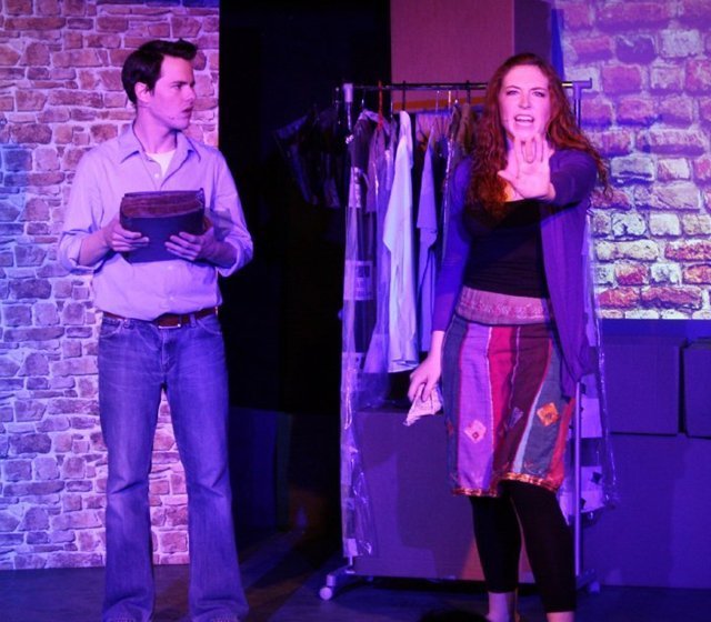 Anthony Kinahan and Brianne Fitzpatrick in 'Manny Quinn: The Musical'