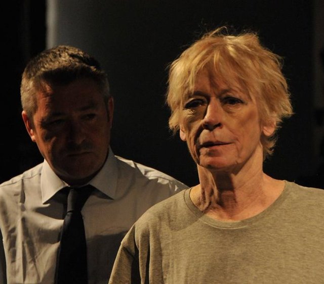 David Gorry and Eileen Pollock in 'Iron' by Rona Munro.