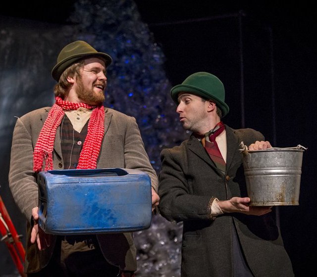 John Currivan and Paul Curley in 'The Bockety World of Henry & Bucket'. Photo: Dylan Vaughan