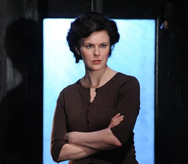 Aisling O'Sullivan as Maggie Polpin in the Druid production of 'Big Maggie'. Photo: Robert Day