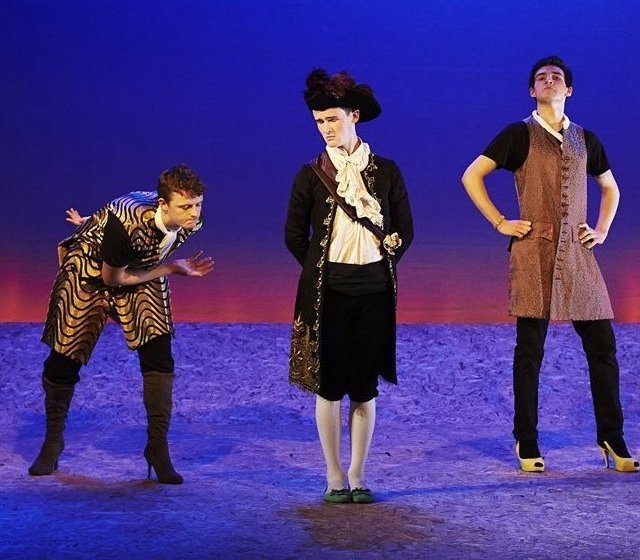 National Youth Theatre (NAYD) presents 'Gulliver's Travels' adapted for stage by Conall Morrison. Photo: Ros Kavanagh