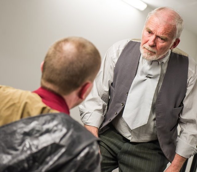 Vincent Higgins and Ian McElhinney in 'Titans'. Photo: Neil Harrison