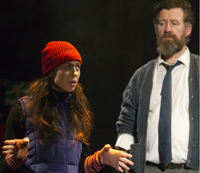 Kate Stanley Brennan and Steve Blount in Fishamble's 'Tiny Plays for Ireland'. Photo: Pat Redmond