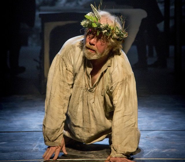 Owen Roe as Lear in Abbey Theatre's new production of 'King Lear'. Photo: Anthony Woods