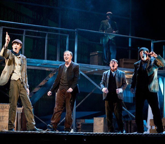 GBL Productions presents 'The Titanic Boys' by Martin Lynch. Photo: Elaine Hill