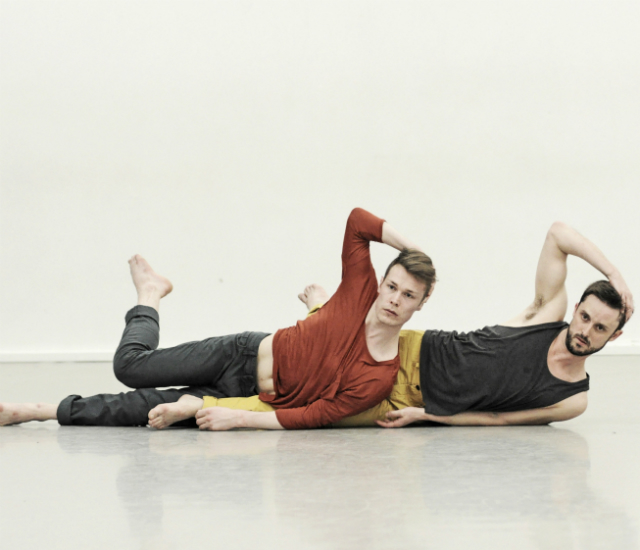 Ryan O’Neill and Philip Connaughton in 'Outsider' by John Scott Dance. Photo: Ewa Figaszewska