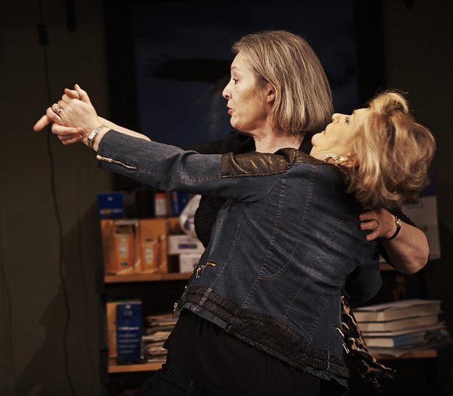 Deirdre Donnelly and Barbara Brennan in 'Shush' by Elaine Murphy. Photo: Ros Kavanagh