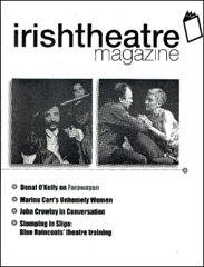Irish Theatre Magazine Press Release